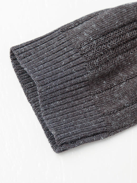 别致木耳边拼接圆领针织开衫女 修身短款气质显瘦上衣 商品图4