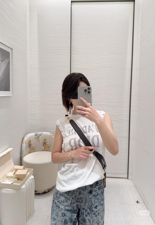 TY21-DIOR迪奥 FW25 棉质字母无袖背心 女款 多色（QQ） 商品图1