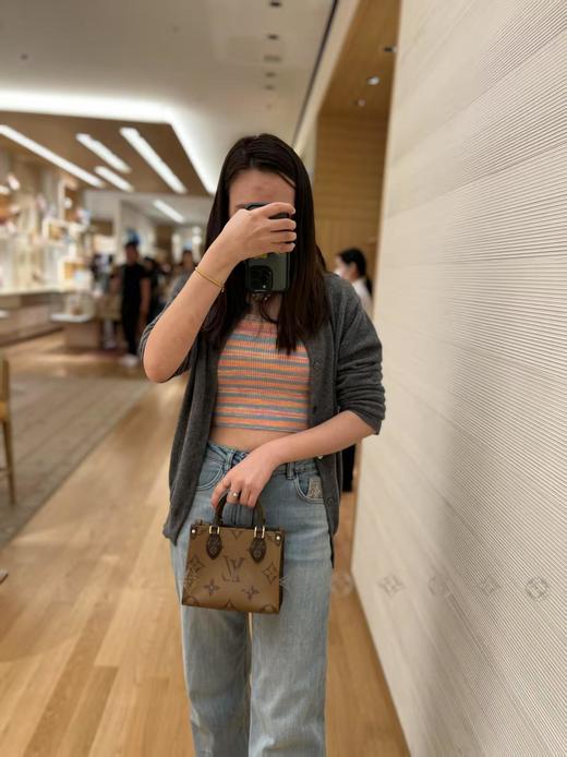 BT036-驴家 ONTHEGO BB 字母徽标丛林包 皮革 单肩斜挎手提包（BT*ZJ） 商品图5