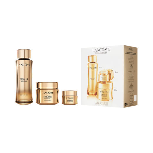 LANCOME/兰蔻 菁纯三件套正装（清爽型面霜60ML+精粹水150ML+眼霜20ML） 商品图0