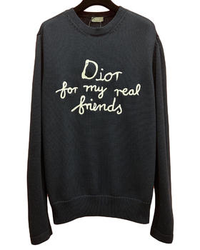 中性款刺绣针织衫毛衣010