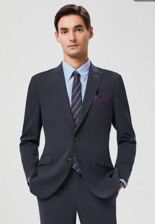 G2000男装春夏商务修身剪裁印花里布SS23商场新款吸湿正装西装外套31113533 商品图0