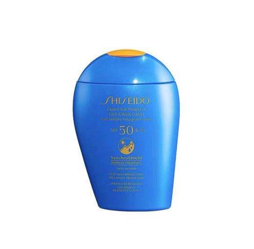 Shiseido/资生堂 新艳阳夏 wet force 臻效水动力蓝胖子防晒乳 脸部身体可用 150ml 商品图0