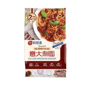 【超市】晨熙尚品-韩熙美黑椒牛肉意大利面480g