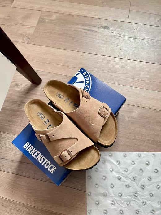 无敌脚感！小卡扣情侣款birk* 勃肯拖鞋。不退可换码～ 商品图4