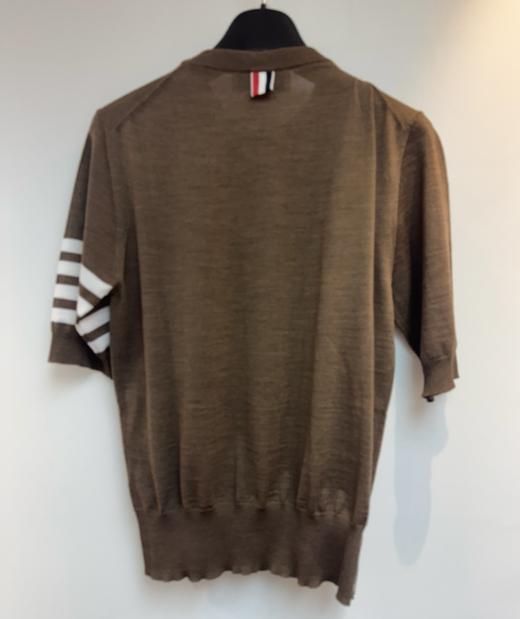 女款四道杠针织短袖上衣022 商品图1