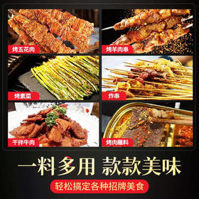 寻鲜匠 烧烤料香辣味500g/瓶 烧烤撒料 火锅烤肉干碟蘸料 厨房调味品 /粮油调味 /调味品 /基础香辛料