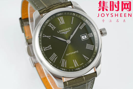 AF浪琴名匠3点历系列 名匠42mm 绿罗马 男士腕表
机芯：搭载改L888.5 商品图1