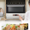 【春上新】10楼 松下（Panasonic）家用微蒸烤箱炸四合一式变频微波炉  NN-DS57QW微蒸烤炸一体机28L家用变频微波炉蒸烤箱电烤箱  吊牌价3999元  活动价3299元 商品缩略图1