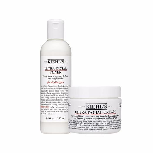 KIEHL'S/科颜氏 高保湿面霜 50ML + 高保湿精华爽肤水 250ML 组合装 商品图0
