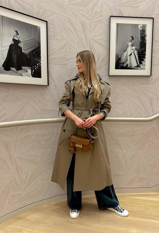 BT335-迪奥 Streetchic 复古金色五金件装饰 小牛皮 单肩包 多色 商品图7