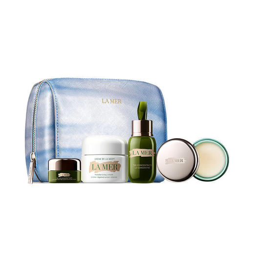 LA MER海蓝之谜套盒（面霜30ml+精华15ml+眼霜5ml+唇膏9g） 商品图0