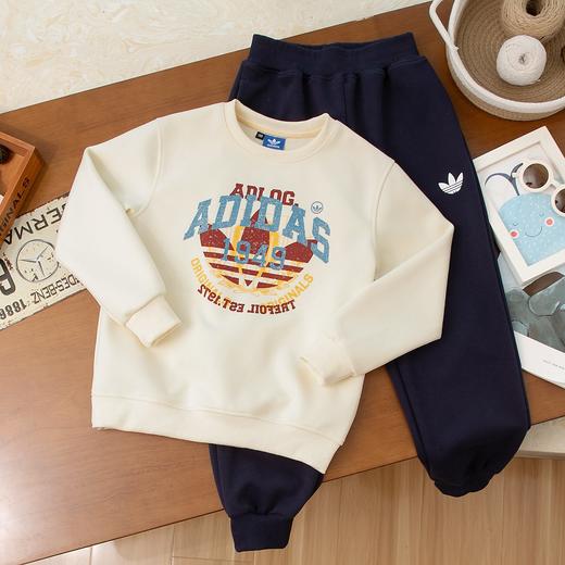 点此购买 130-170阿迪秋季中大童男童运动套装儿童秋款卫衣+裤子 gl 329031 商品图7