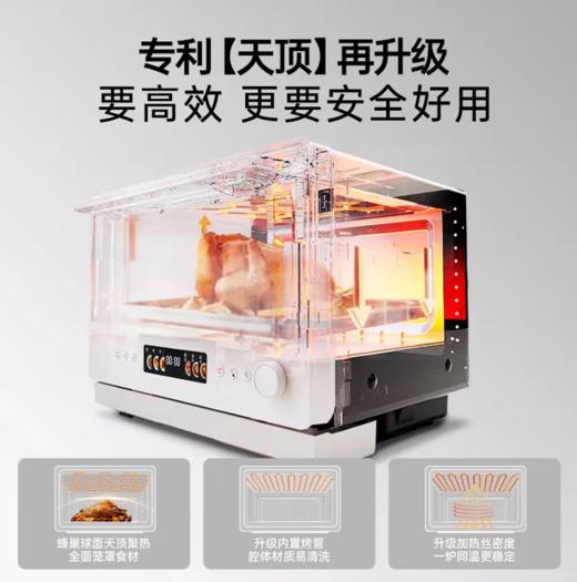 【春上新】10楼 松下（Panasonic）家用微蒸烤箱炸四合一式变频微波炉  NN-DS57QW微蒸烤炸一体机28L家用变频微波炉蒸烤箱电烤箱  吊牌价3999元  活动价3299元 商品图5
