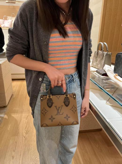 BT036-驴家 ONTHEGO BB 字母徽标丛林包 皮革 单肩斜挎手提包（BT*ZJ） 商品图3