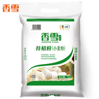 香雪面粉特精粉10斤  小麦粉 面粉 通用粉 粉质细腻 /粮油调味 /面粉 /通用粉