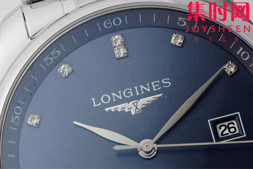 AF浪琴名匠3点历系列 名匠42mm 蓝盘钻面 男士腕表
机芯：搭载改L888.5 商品图2