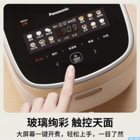 【云粉节】10楼 松下（Panasonic）饭光光 0涂层电饭煲 多功能IH加热智能电饭锅 无涂层不锈钢内胆 2.9升 SR-HS301N-W  吊牌价2599元  活动价1699元