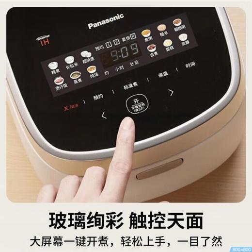 【云粉节】10楼 松下（Panasonic）饭光光 0涂层电饭煲 多功能IH加热智能电饭锅 无涂层不锈钢内胆 2.9升 SR-HS301N-W  吊牌价2599元  活动价1699元 商品图0