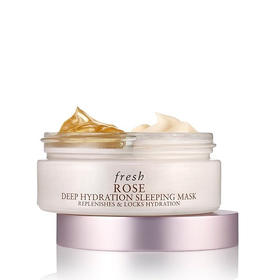 FRESH/馥蕾诗玫瑰润泽保湿双效睡眠面膜70ml 补水提亮免洗保湿