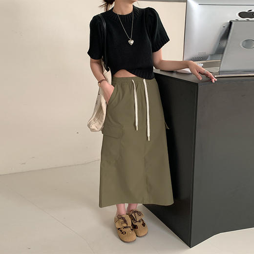 【Bella风A字神裙】春夏秋三季穿搭神器工装半身裙 商品图3