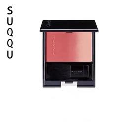 SUQQU晶采净妍颊彩7.5g腮红自然持久立体感渐变双色高光修容哑光 06春堇