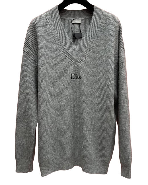 男款羊毛V领针织衫毛衣010 商品图0