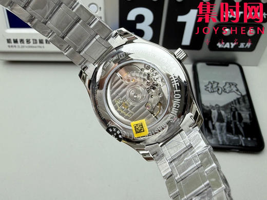 AF浪琴名匠3点历系列 名匠42mm 经典数字面 男士腕表
机芯：搭载改L888.5 商品图8