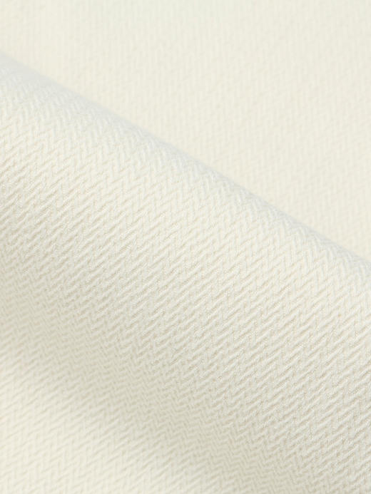 韩系温柔风高腰直筒白色牛仔裤 宽松显瘦拖地长裤 商品图4