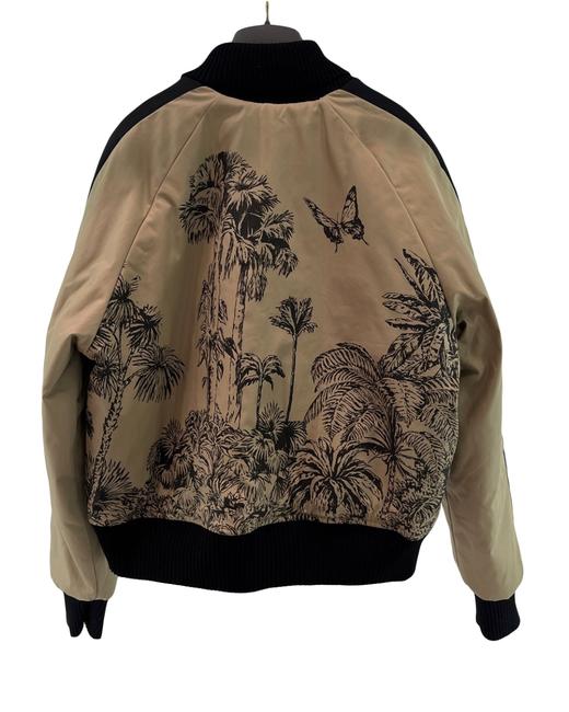 女款印花夹棉飞行夹克外套010 商品图1