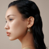 2楼Fellala/翡拉拉「秋叶」系列珍珠耳环叶状耳饰货号925423104吊牌价799实价719 商品缩略图2