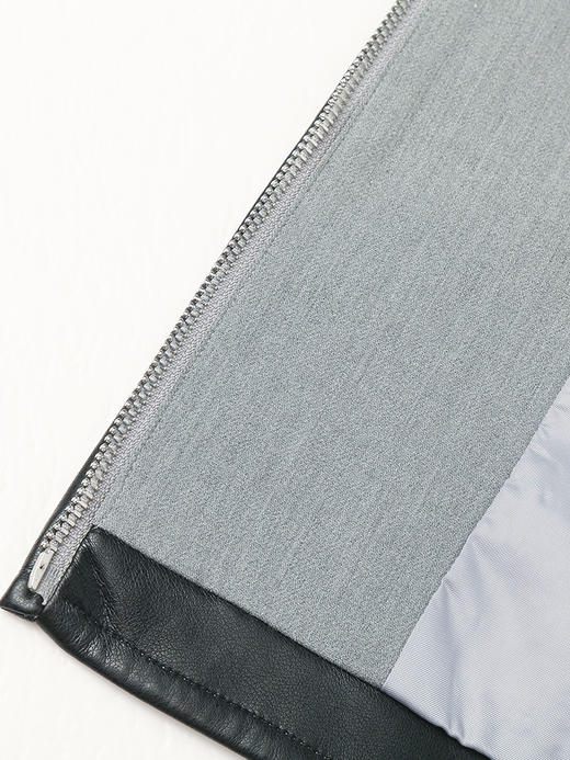 气质修身短款灰色小香风外套，撞色包边设计感上衣 商品图4