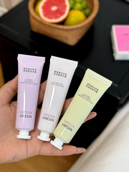 VIREXIN香氛系列手霜套盒 今年第一支大牌香护手霜 一次满足你入秋仪式 大牌香水同香🤗 不光好闻，更好用！滋好别特度润~ 商品图2