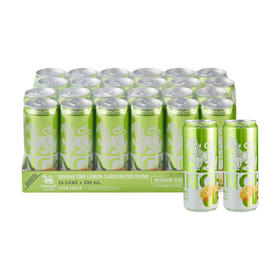 MM 山姆 Singha泰国进口 伟狮梅子柠檬味气泡水 330ml*24