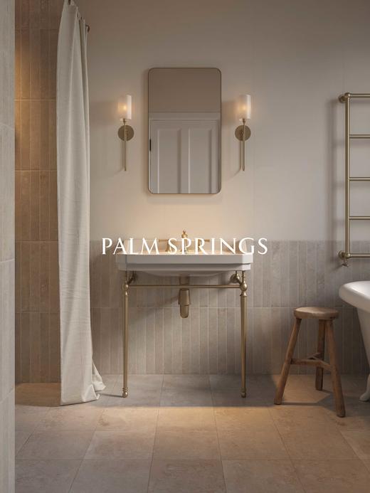 CHA-FQ3090M31 300*900mm 哑面浮尘藕灰花砖 商品图1