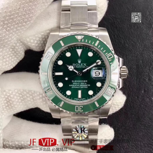 AR神之作 SUB潜航者系列新V3版本绿水鬼 。具代表的作品, 经典的蚝式表壳表带 商品图0