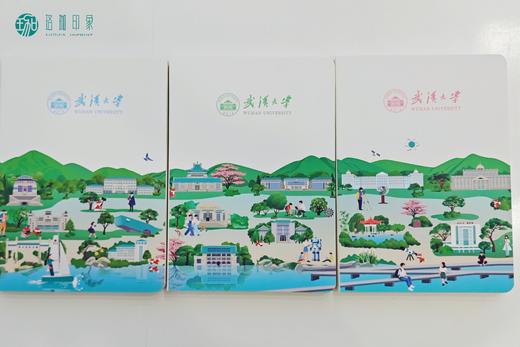 武大珞珈印迹笔记本 商品图2