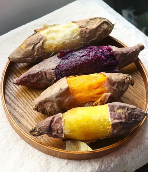 【云南四拼彩云蜜薯】四重风味，一口吃遍云南山海~个个都是糖化好的，每一种单拎出来都超好吃 1️⃣云溪红蜜2️⃣榴莲金蜜3️⃣奶油哈蜜4️⃣糖心紫蜜 🏔️ 云南高原海拔2500米生态种植 商品图5