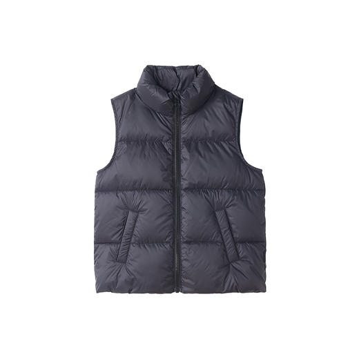 笛莎千与2025冬季新款男女童休闲立领轻薄羽绒马甲 商品图4