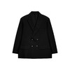 徐太浪【高级感 痞帅】340g黑色西服外套男春秋2025新款大码西装 商品缩略图4