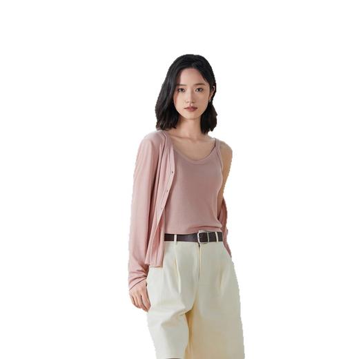 丁摩 【开衫套装】秋季新款女装针织开衫吊带上衣开衫套装女空调衫5ZF-M819 商品图0