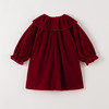 马克珍妮女童优雅蝴蝶领丝绒连衣裙2025年秋冬新款551593 商品缩略图3