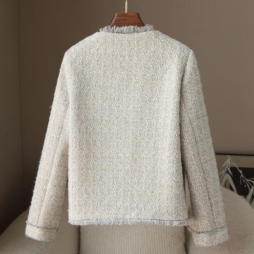 【断码处理】法式30羊毛小香风外套时尚名媛风短款上衣 商品图1