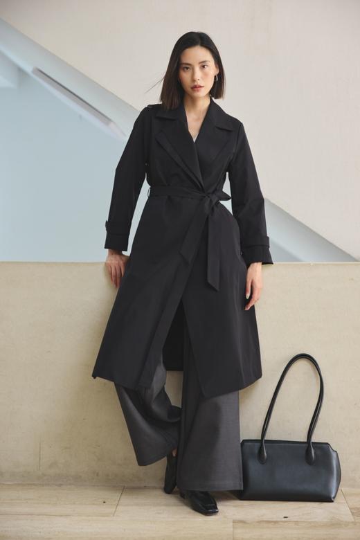 带围巾设计风衣 商品图4