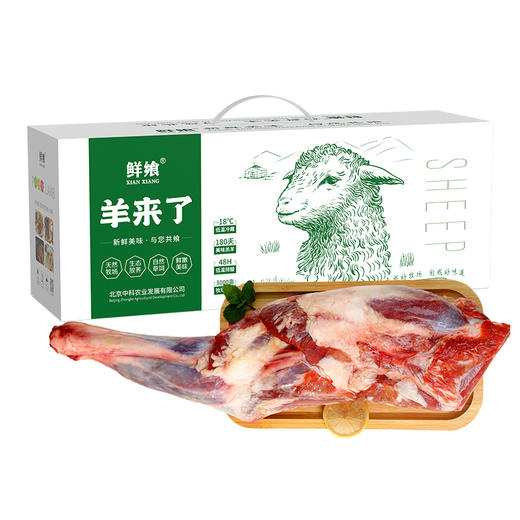 星龙港内蒙原切草原鲜羊腿*2-2.5kg 商品图5