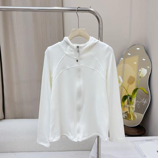 严选 | LULU同款拼接小立领拉链帽衫【青岛即墨自有工厂】 商品图4