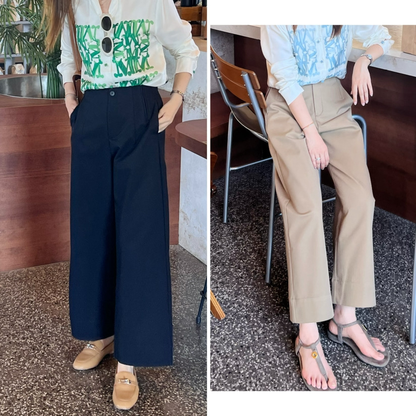 秋bi备的干练气质款 9 分西裤