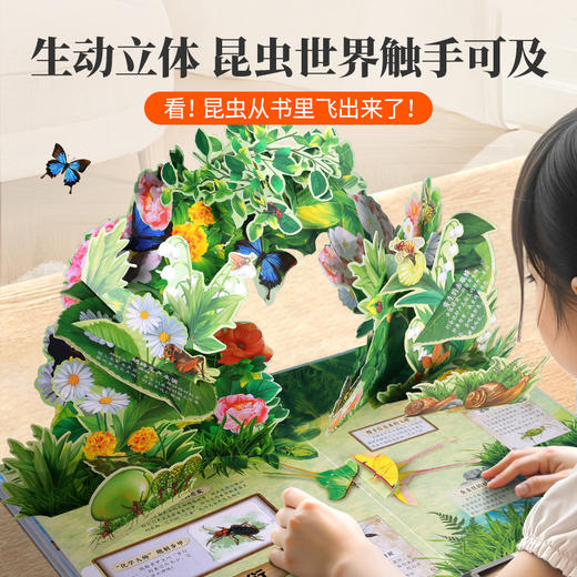 【青葫芦】那么大！立体书：昆虫 3-8岁 儿童3d立体书 商品图1