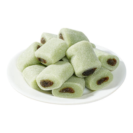 【秒杀❗️9.9抢11包🔥荷叶龙井红豆糕】传统工艺匠心制作，Q弹糕皮内陷入口即化，软糯清甜满满原料看得见，龙井味糯米糕，糍粑雪媚娘糕滋补健康糕点零食品L 商品图4