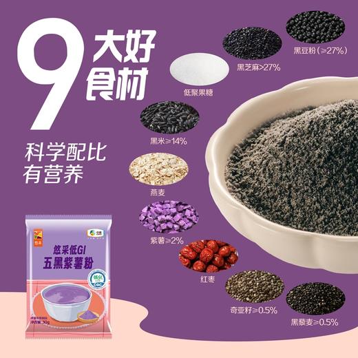 中粮悠采每日低GI冲调谷物粉礼盒630g 商品图6